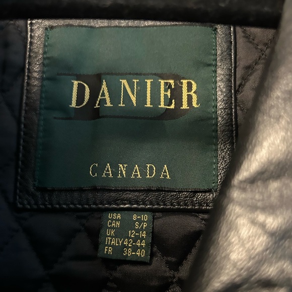 Daniel Black Leather Jacket - Picture 4 of 4